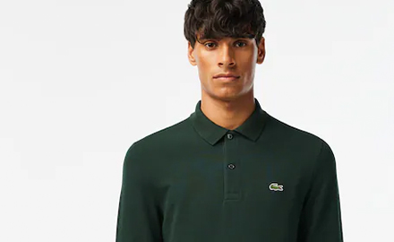 Lacoste live slim clearance fit polo